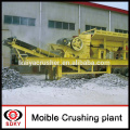 mobile jaw crushing plant ,portable cone crushing plant, moving impact crushing machine
